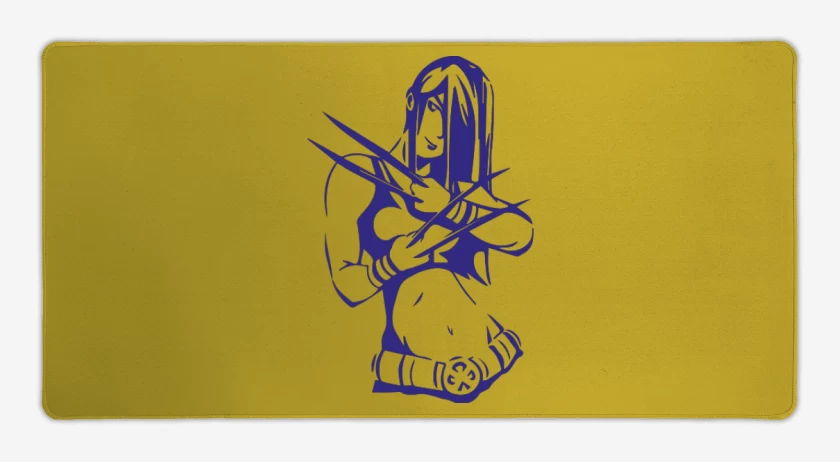 Mouse pad Gamer Amarillo de X-23