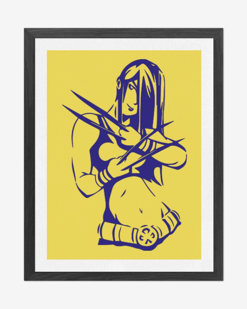 Cuadro decorativo Amarillo de X-23