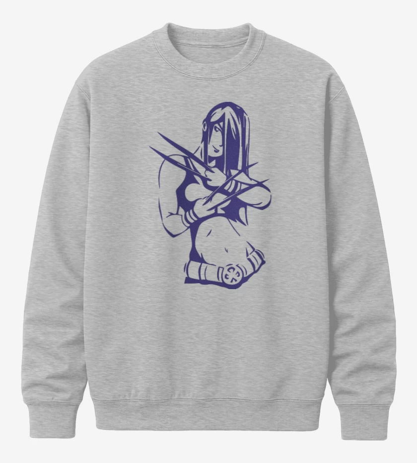 Poleron polo Gris Melange de X-23