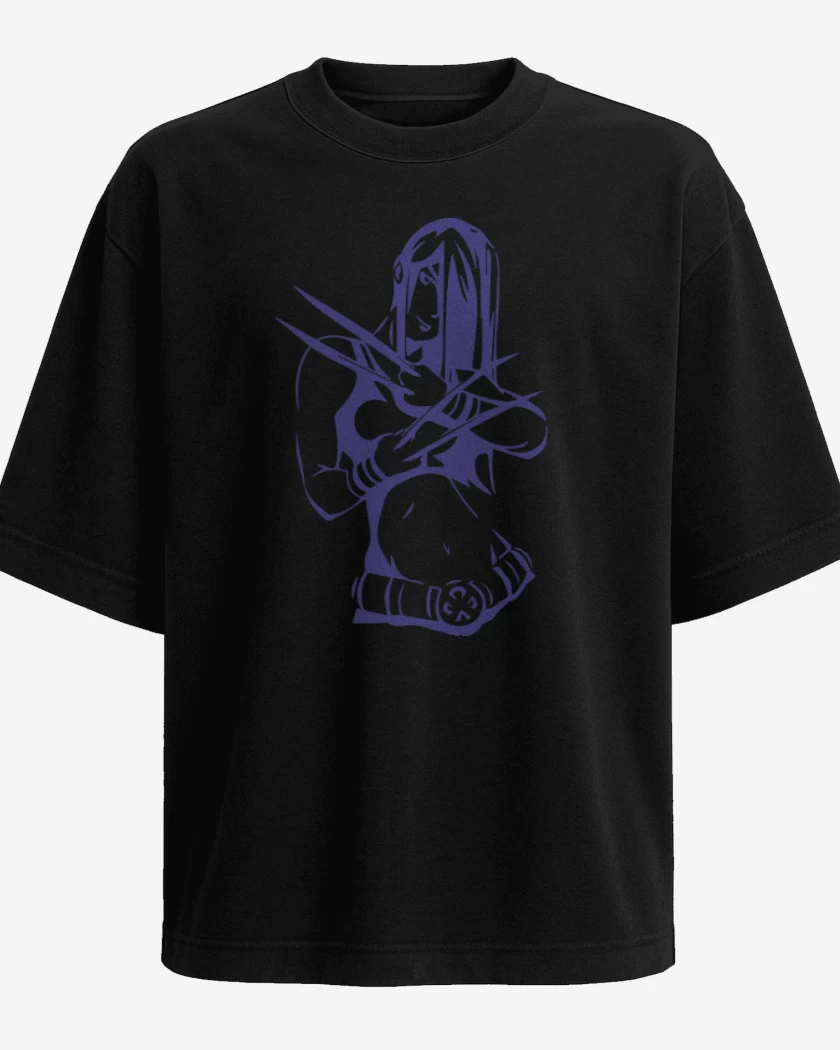Polera Oversize Negro de X-23
