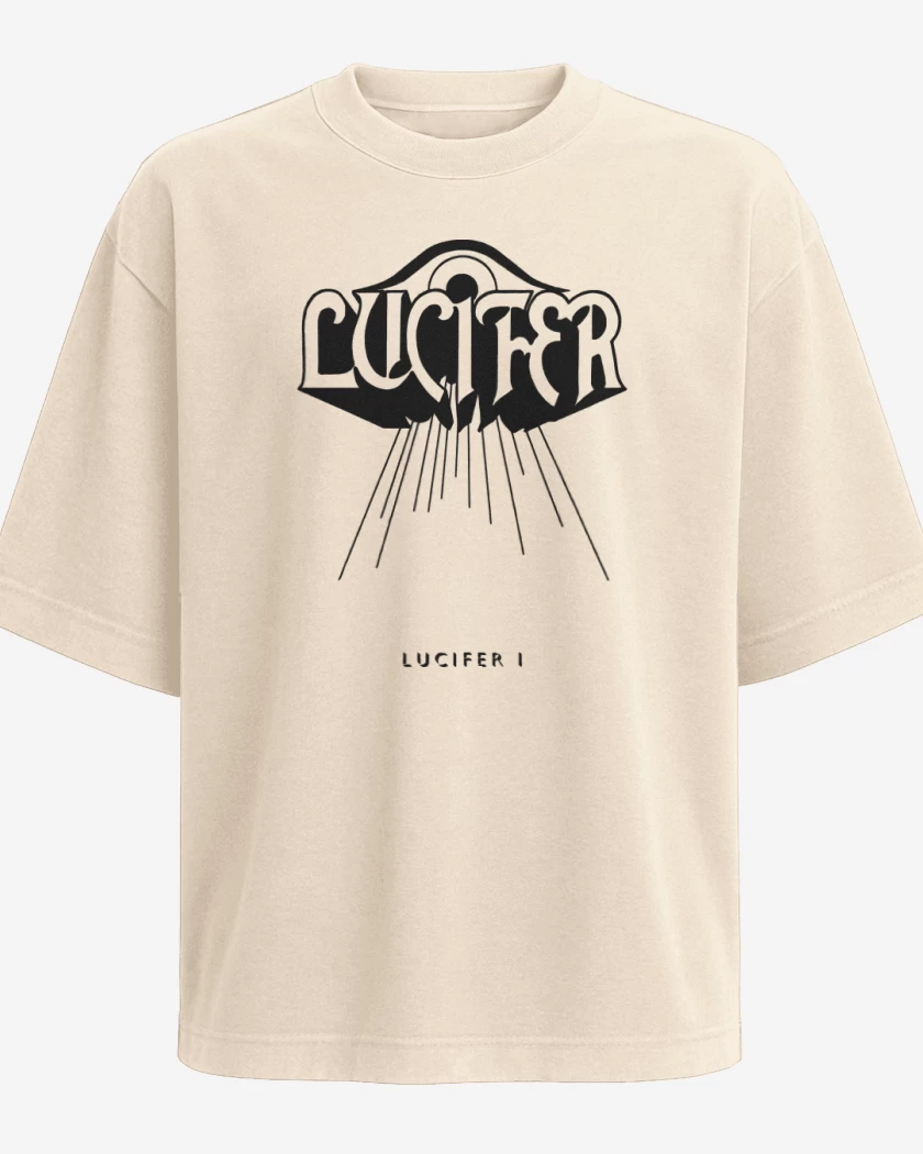 Polera Oversize Beige de Lucifer I