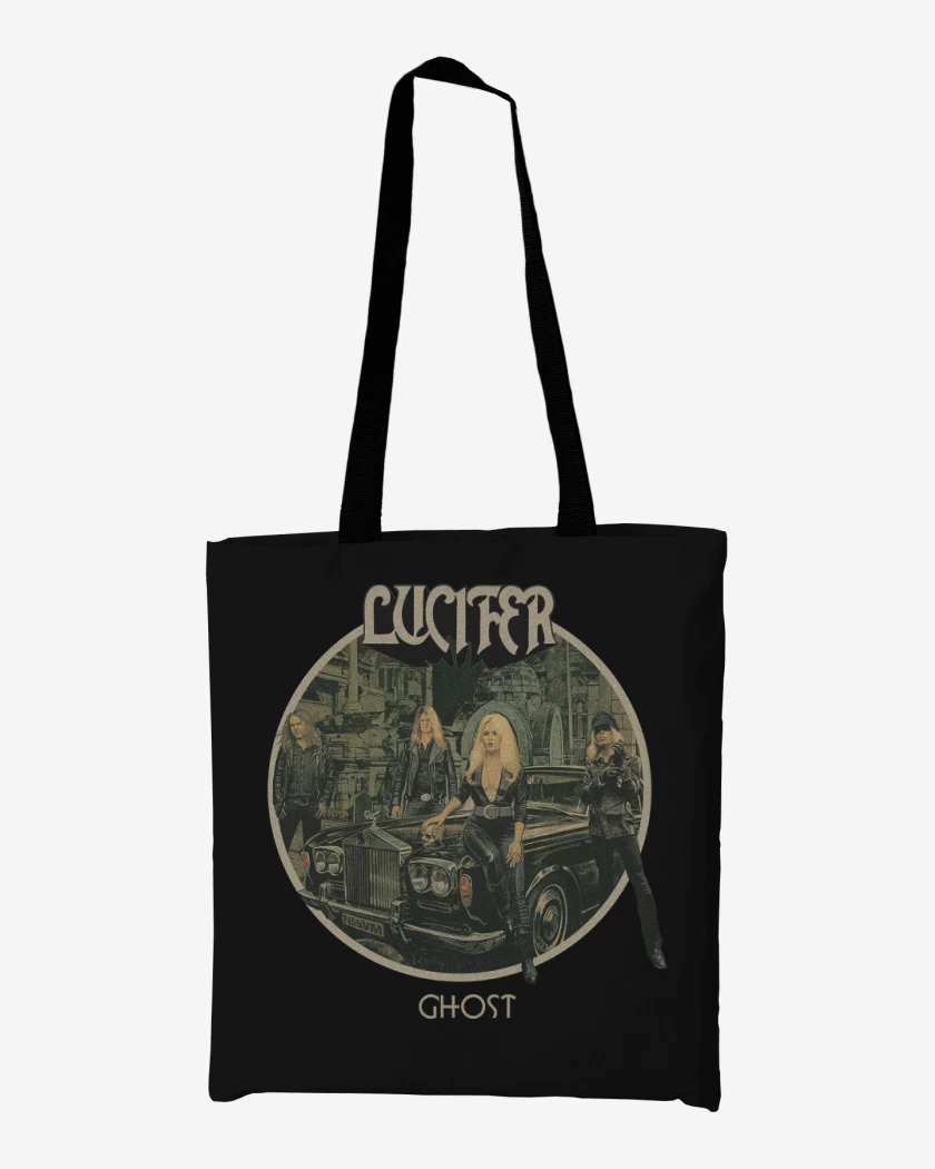Totebag Negro de Lucifer Ghost