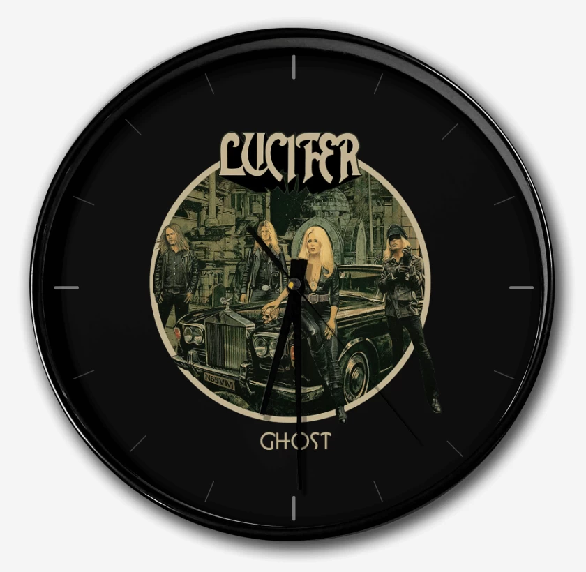 Reloj Negro de Lucifer Ghost