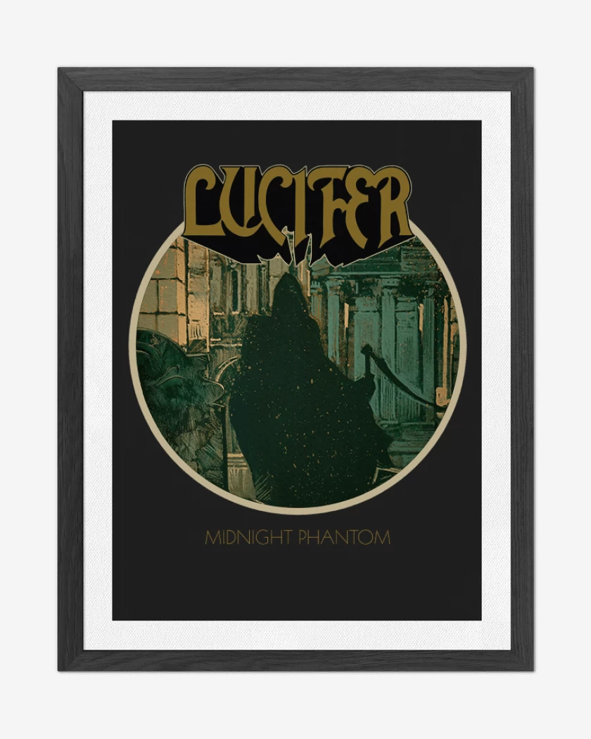 Cuadro decorativo Negro de Midnight Phantom
