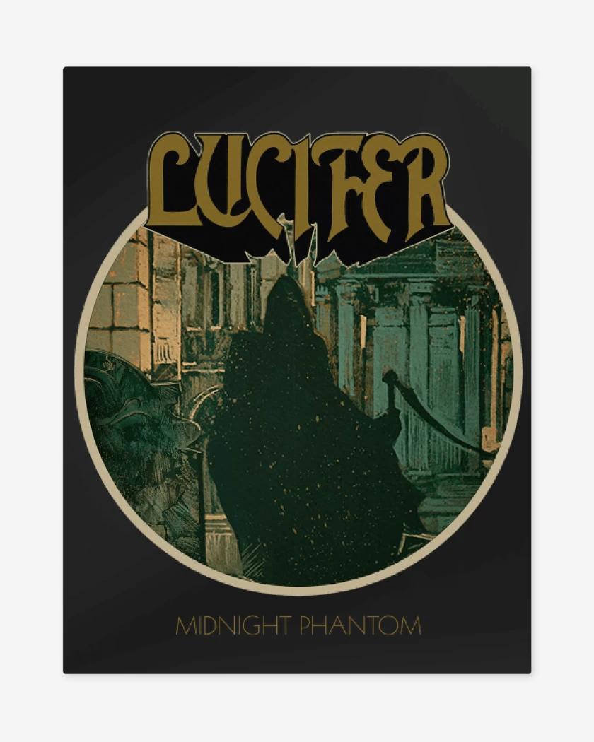 Print metalico Negro de Midnight Phantom