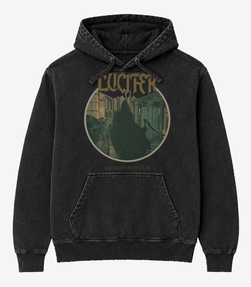 Poleron Canguro Acid Wash Midnight Phantom