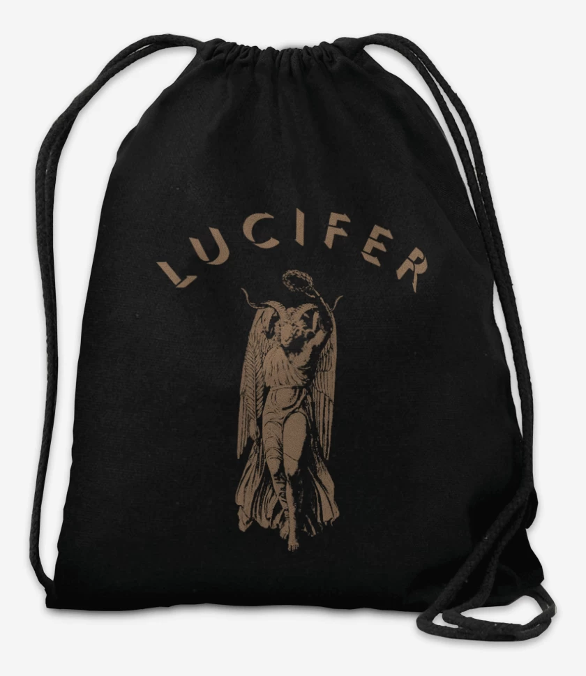 Mochila Negro de Baphomet Lucifer