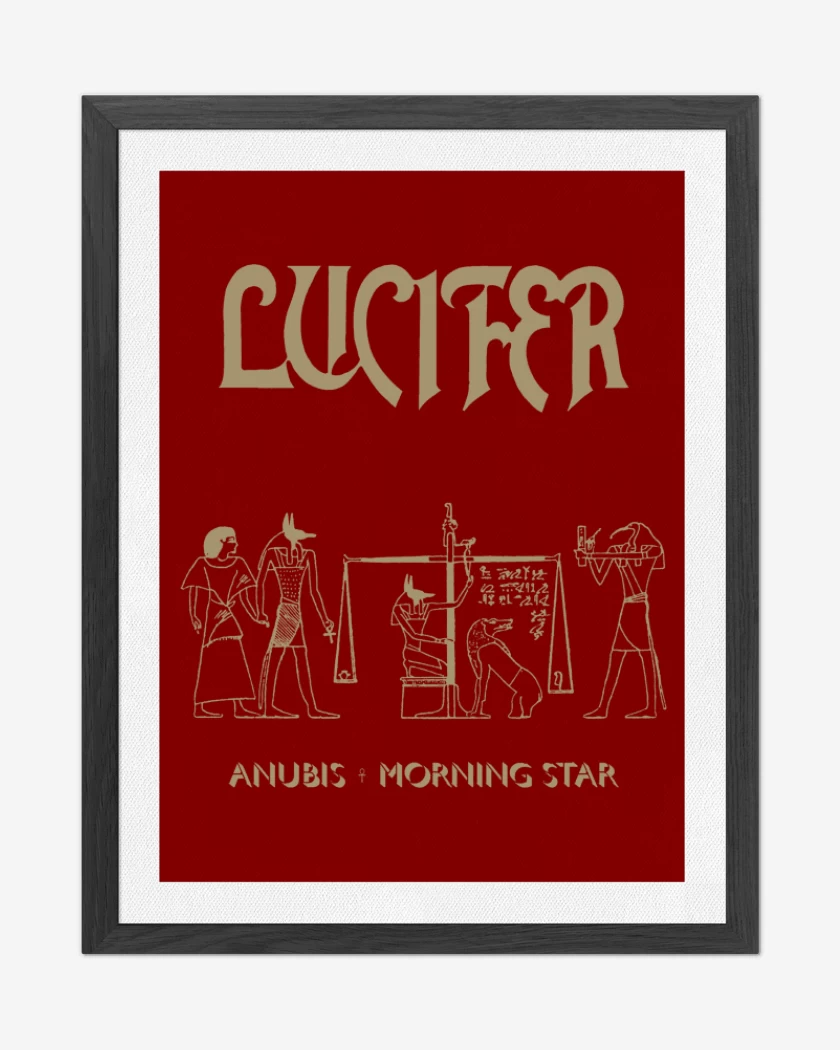 Cuadro decorativo Morning Star Anubis