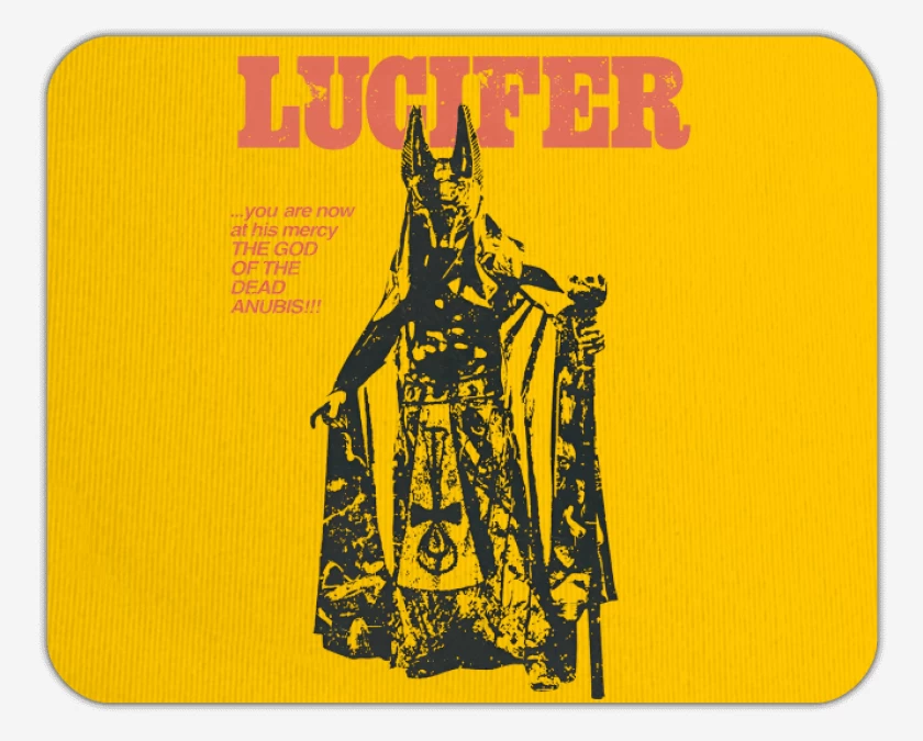 Mousepad Amarillo de Anubis