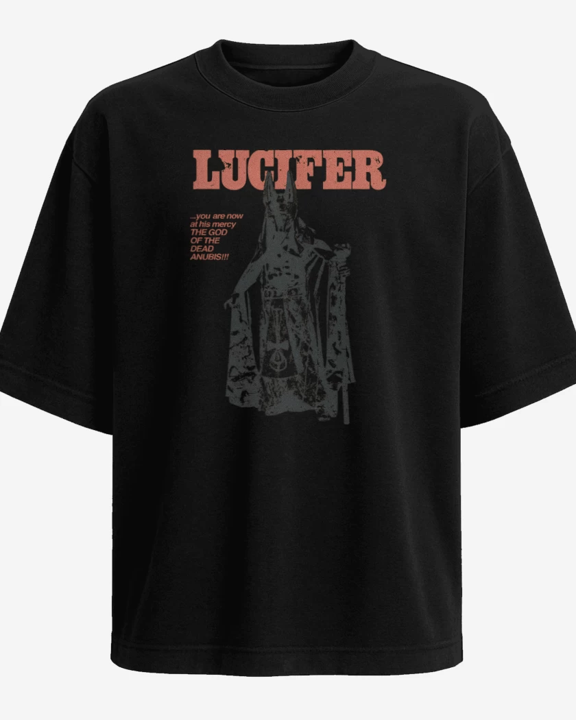 Polera Oversize Negro de Anubis
