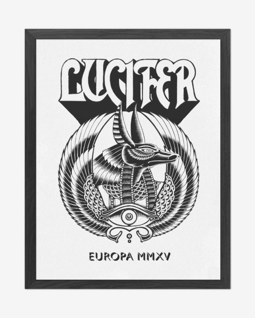 Cuadro decorativo Blanco de Anubis Europa