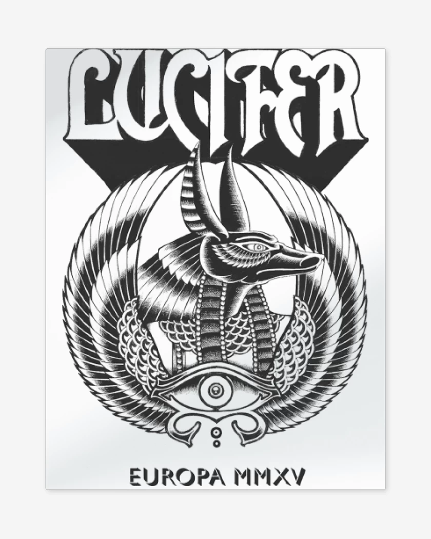 Print metalico Anubis Europa