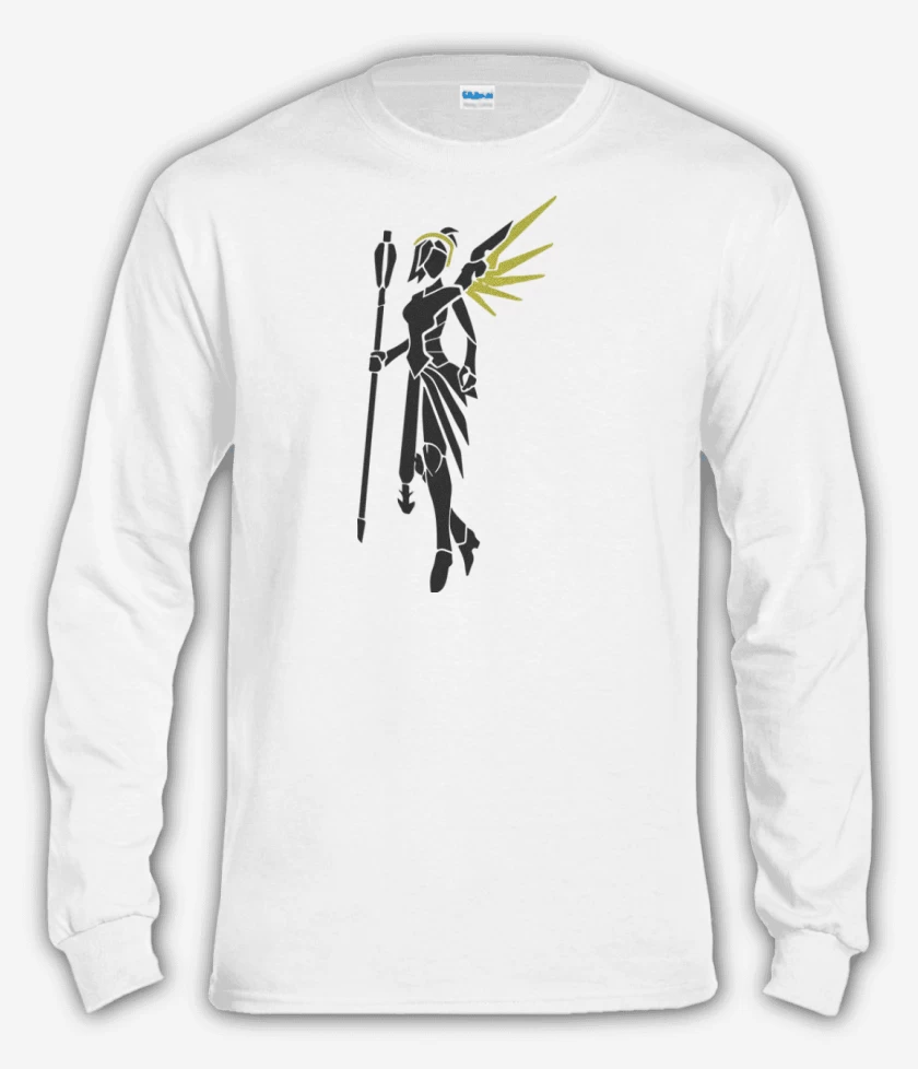 Polera manga larga Blanco de Mercy 2