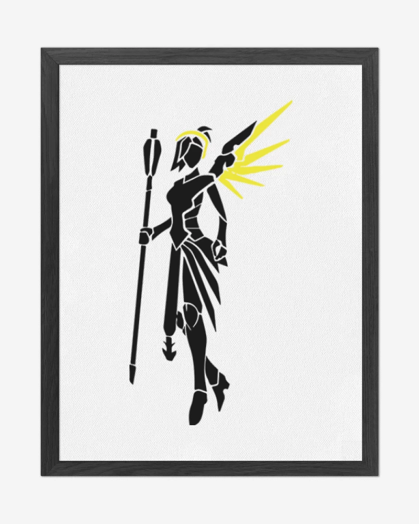 Cuadro decorativo Blanco de Mercy 2