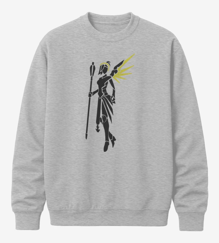 Poleron polo Gris Melange de Mercy 2