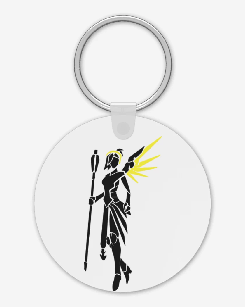 Llavero Blanco de Mercy 2
