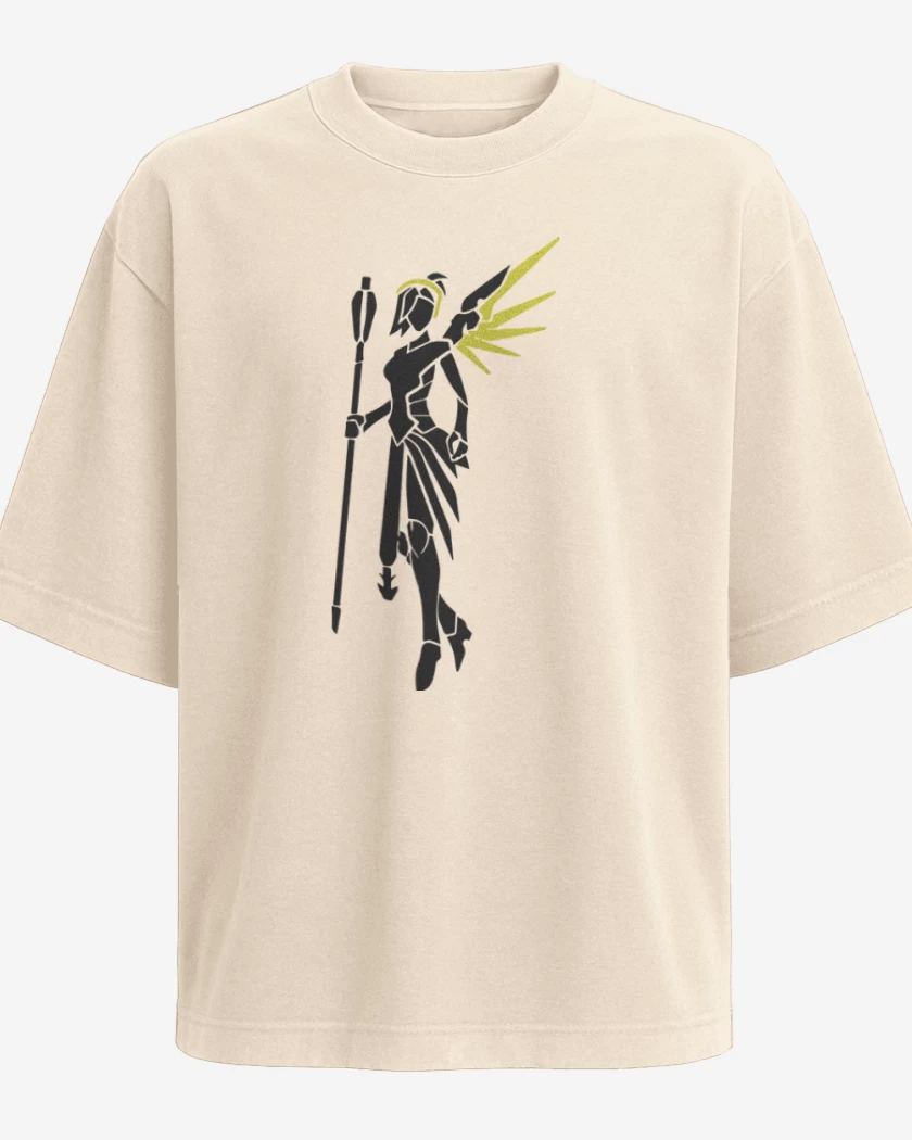 Polera Oversize Beige de Mercy 2