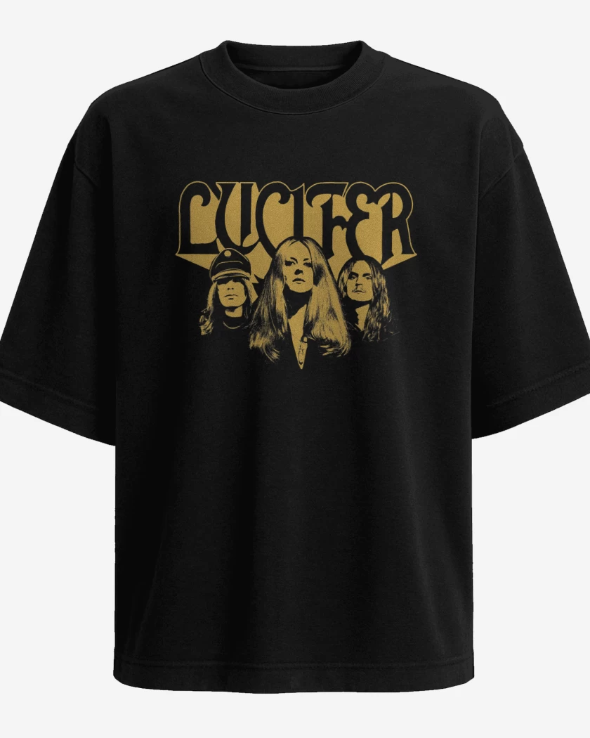 Polera Oversize Lucifer Band