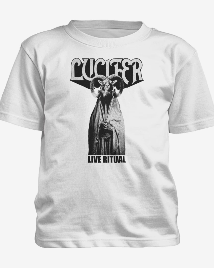 Polera de niño Blanco de Live Ritual