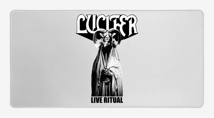 Mouse pad Gamer Blanco de Live Ritual
