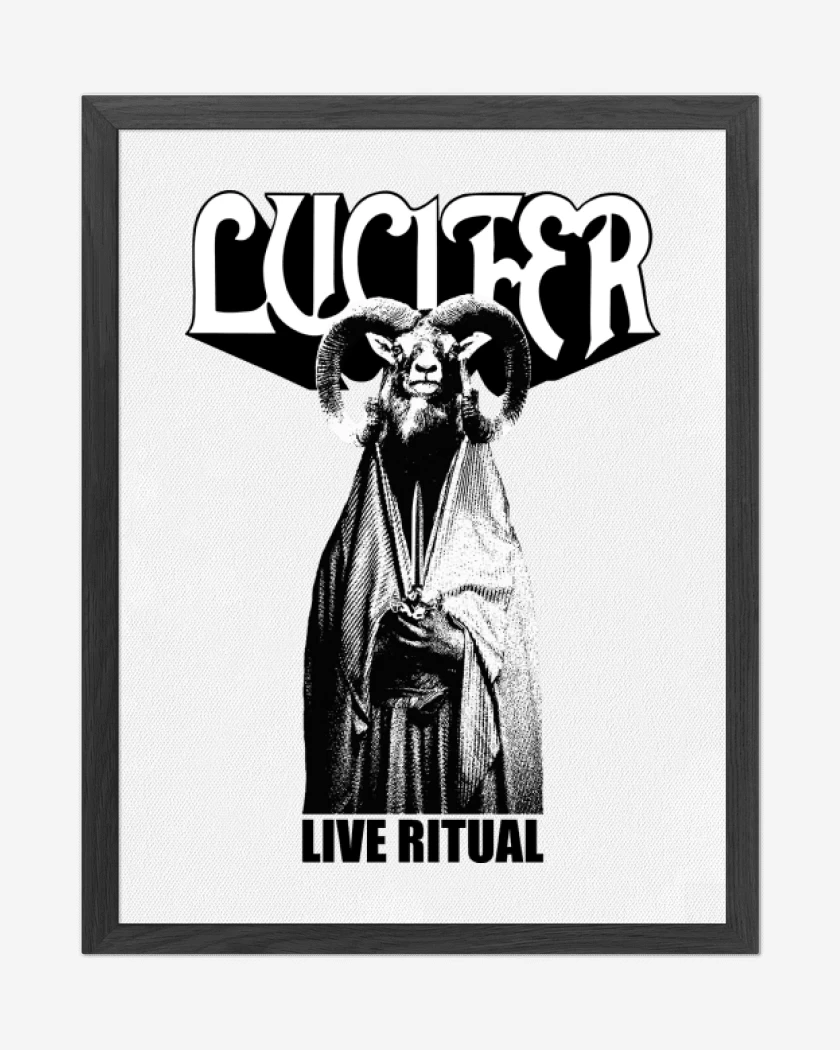 Cuadro decorativo Blanco de Live Ritual