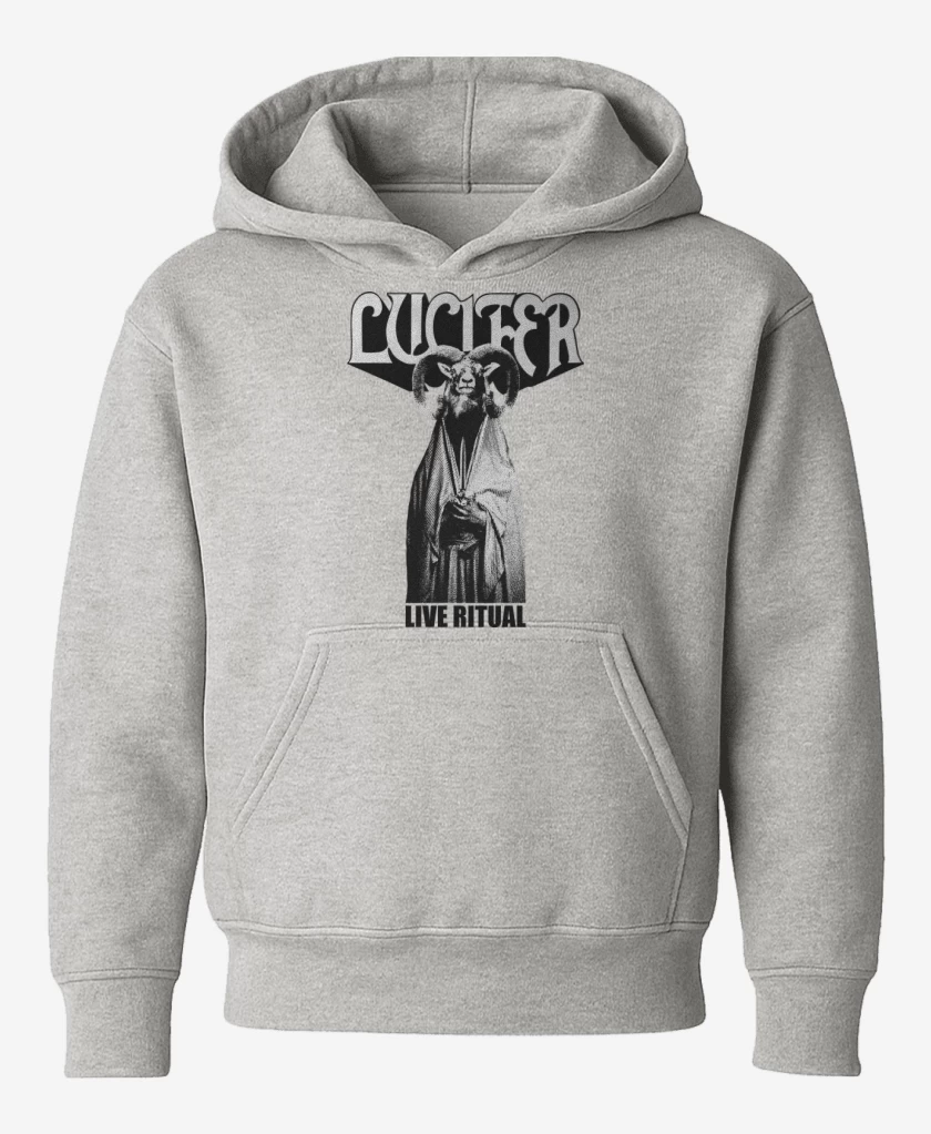 Poleron de niño Gris Melange de Live Ritual