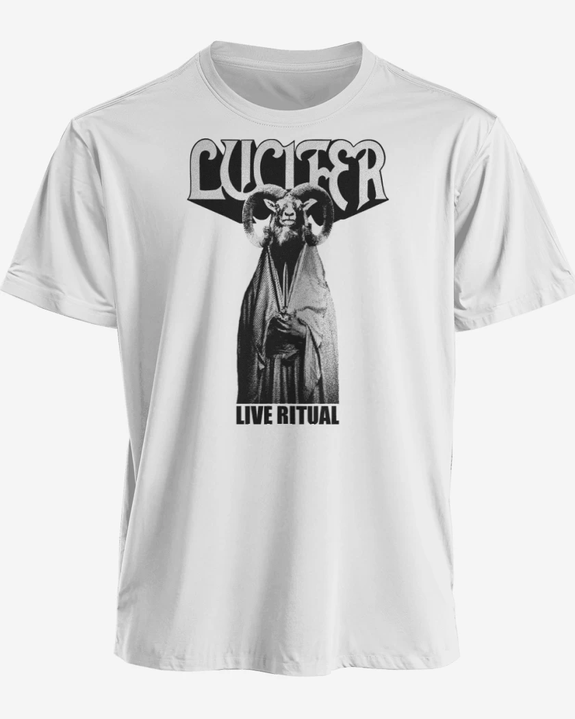 Polera premium Blanco de Live Ritual