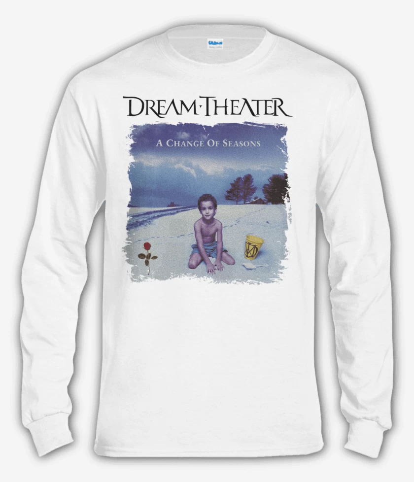 Polera manga larga Blanco de DT A Change Of Seasons Blanco