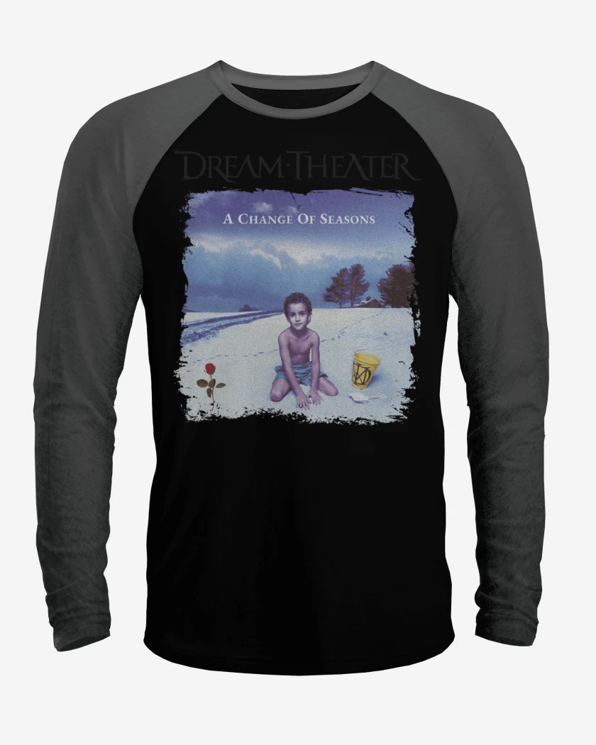 Polera Raglan DT A Change Of Seasons Blanco