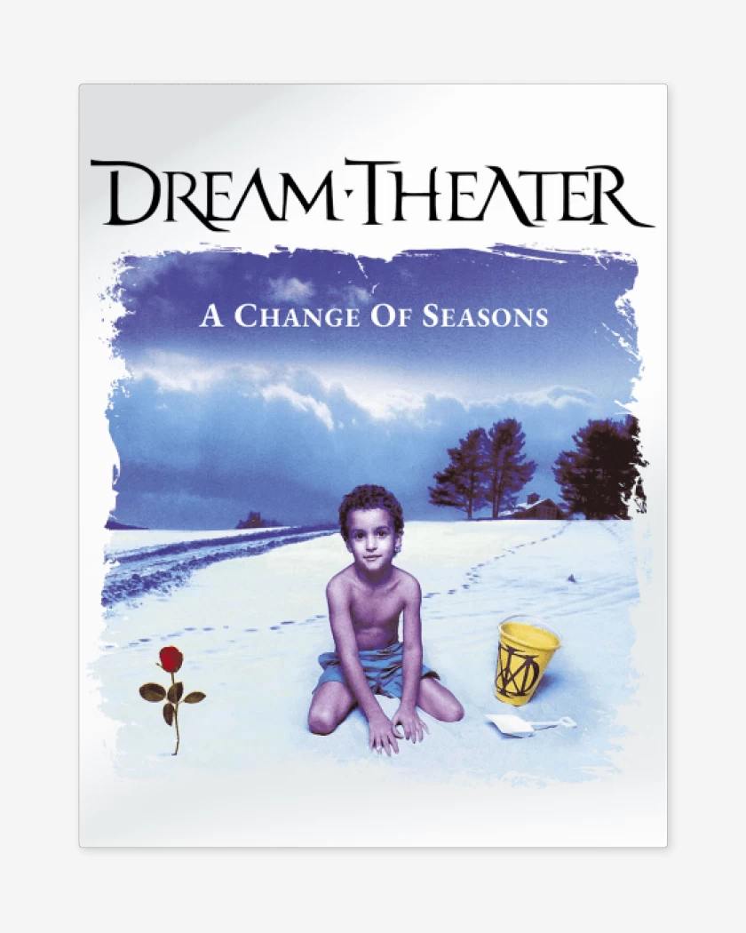 Print metalico Blanco de DT A Change Of Seasons Blanco