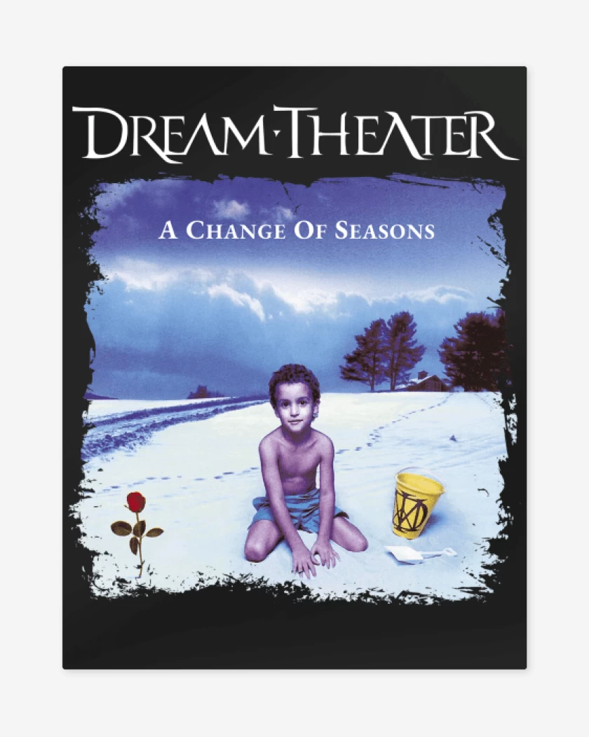 Print metalico Negro de DT A Change of Seasons