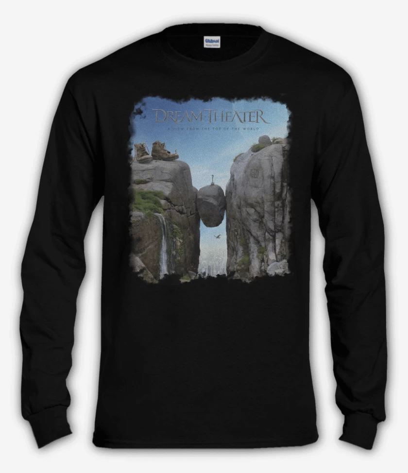 Polera manga larga DT A View from the Top of the World