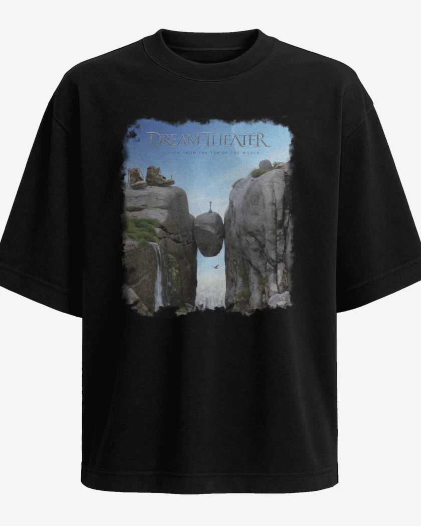 Polera Oversize DT A View from the Top of the World