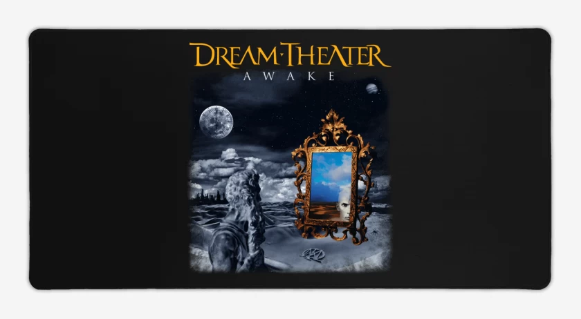 Mouse pad Gamer Negro de Dream Theater Awake