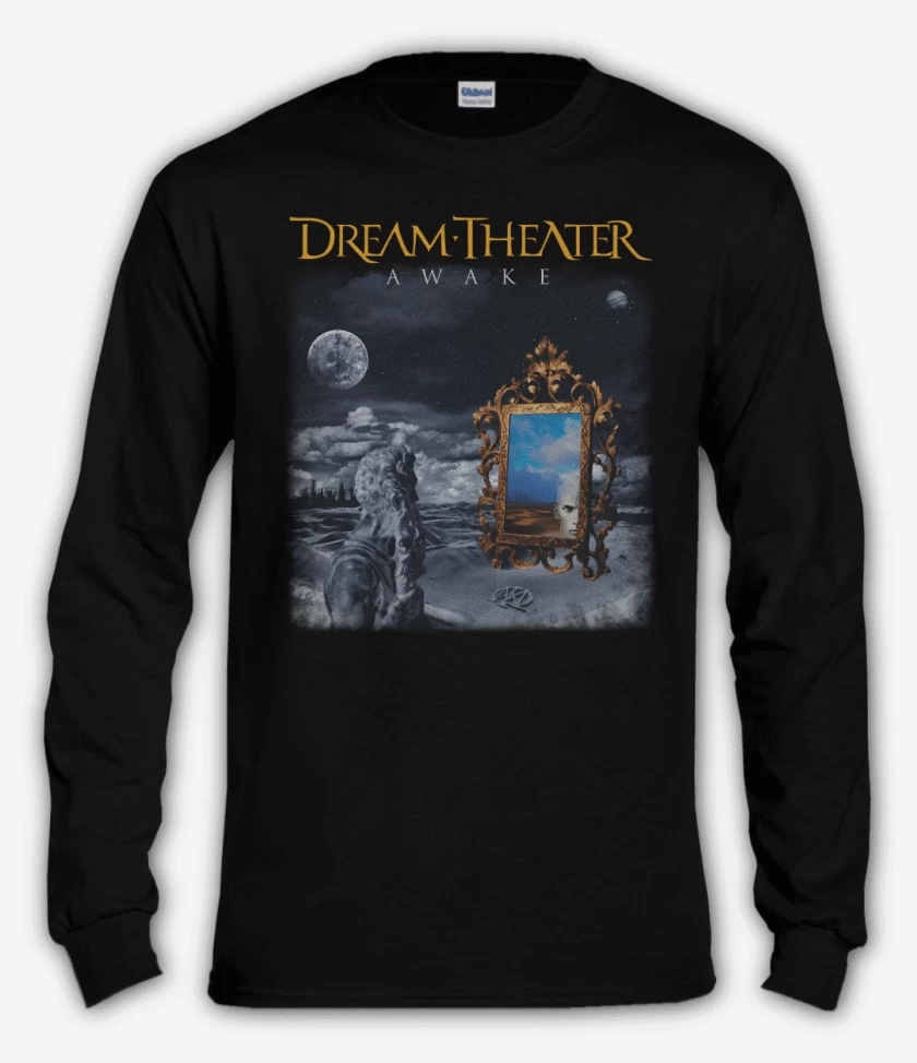 Polera manga larga Negro de Dream Theater Awake