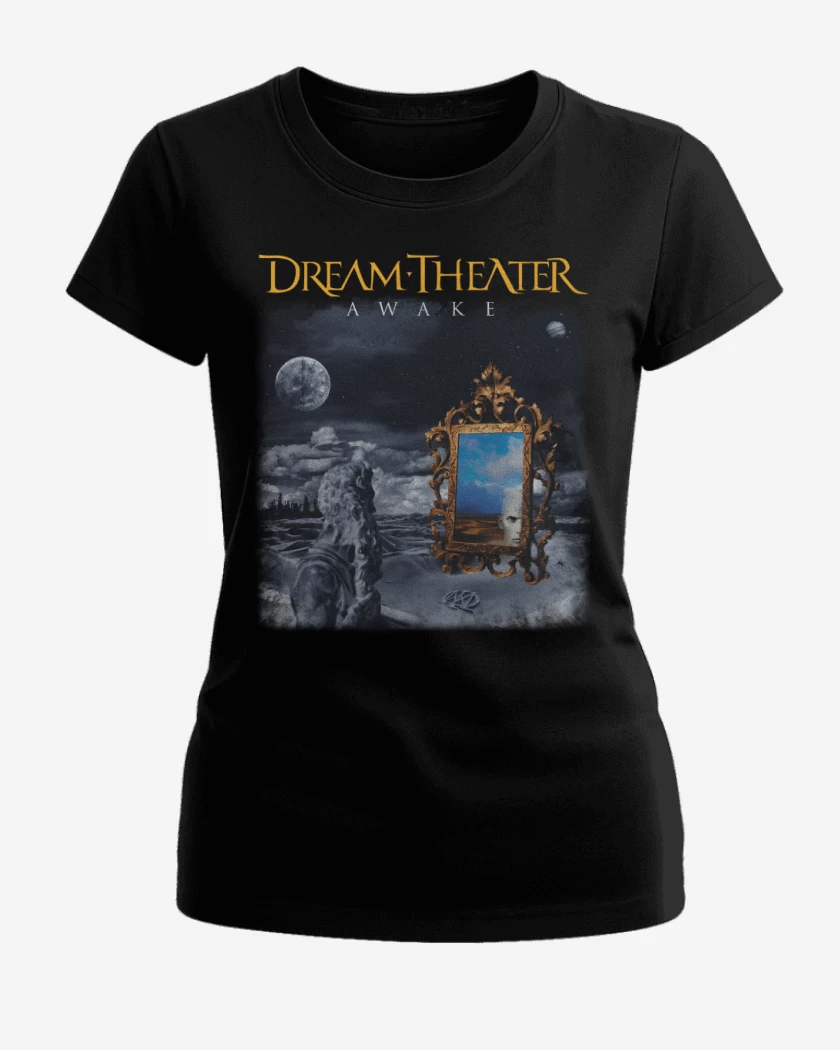 Polera de Mujer Negro de Dream Theater Awake