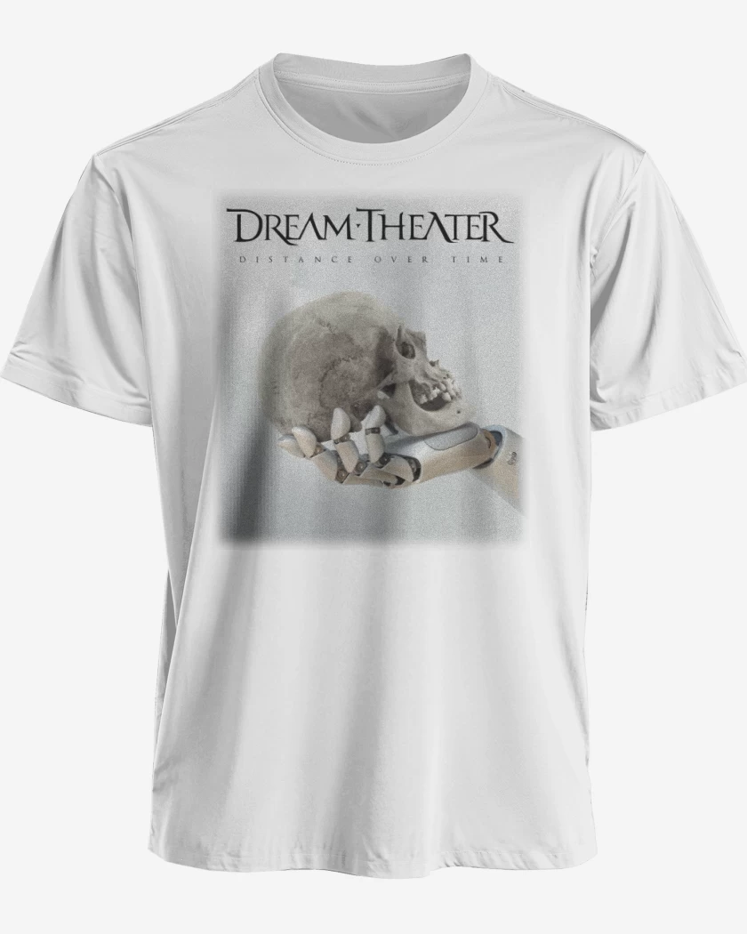 Polera premium Blanco de DT Distance Over Time