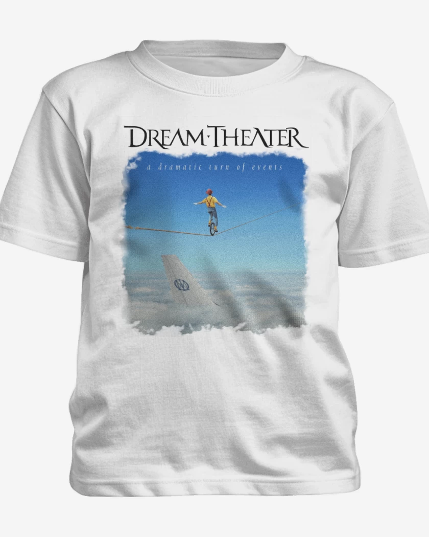 Polera de niño DT A Dramatic Turn of Events Blanco