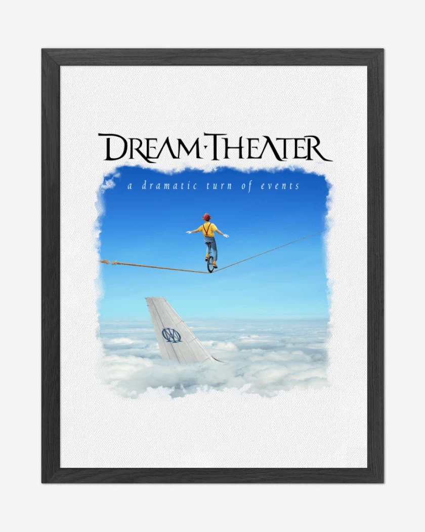 Cuadro decorativo DT A Dramatic Turn of Events Blanco
