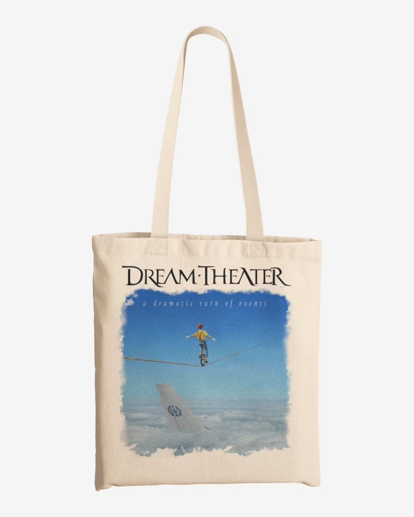Totebag DT A Dramatic Turn of Events Blanco