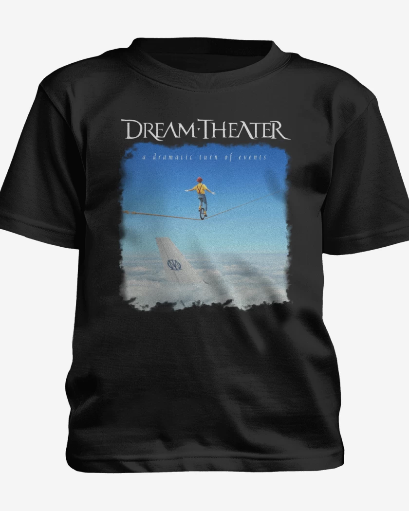 Polera de niño Negro de DT A Dramatic Turn of Events