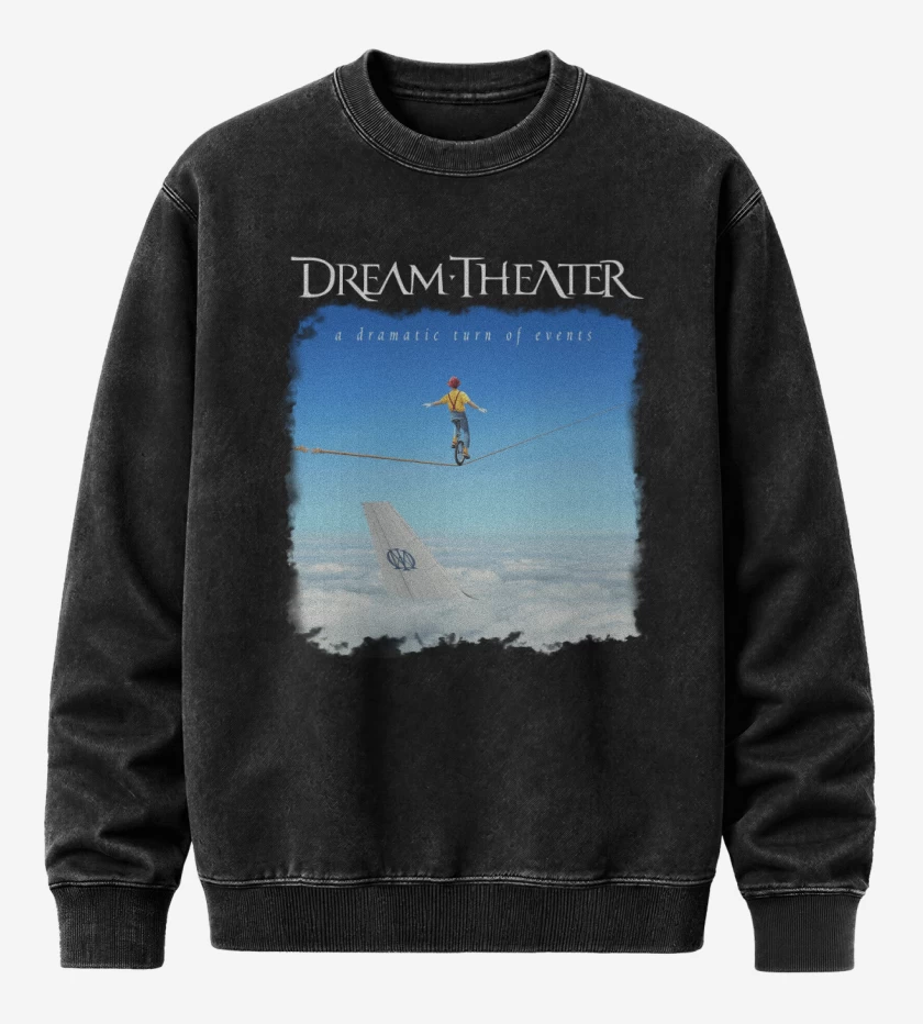 Poleron Polo Acid Wash Negro de DT A Dramatic Turn of Events