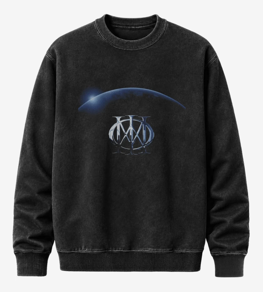 Poleron Polo Acid Wash Negro de DT Dream Theater