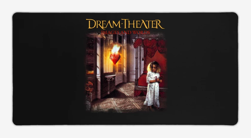 Mouse pad Gamer Negro de DT Images And Words