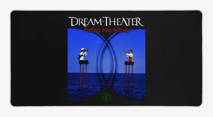 Mouse pad Gamer Negro de DT Falling Into Infinity