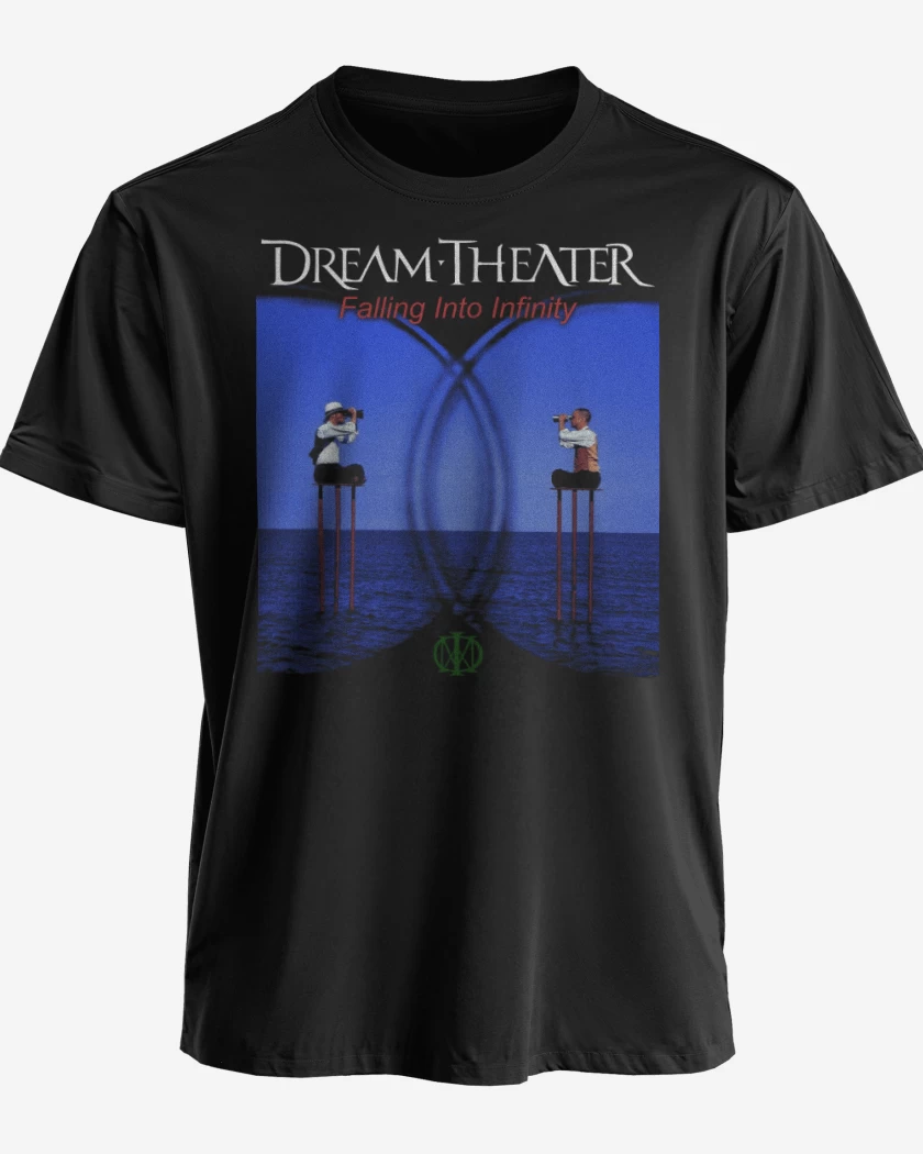 Polera premium Negro de DT Falling Into Infinity