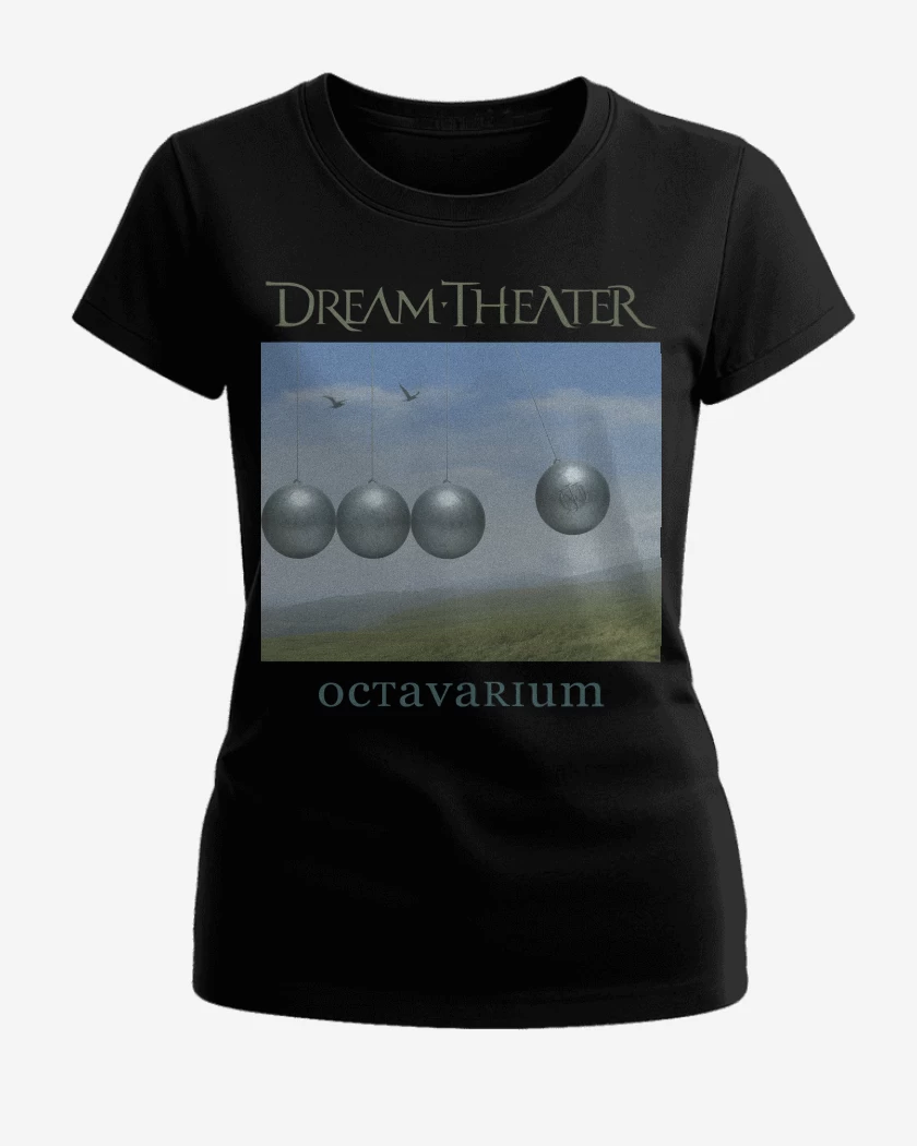 Polera de Mujer Negro de DT Octavarium