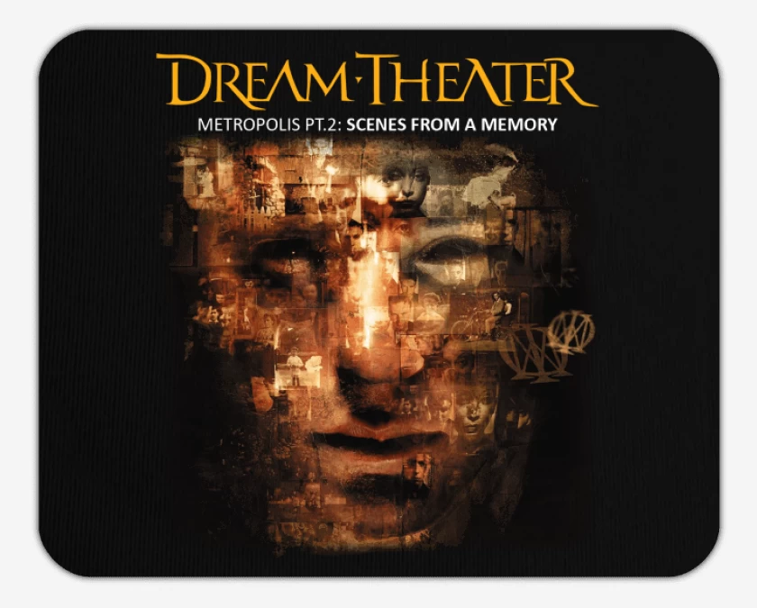 Mousepad Negro de DT Metropolis PT2 Scenes From A Memory