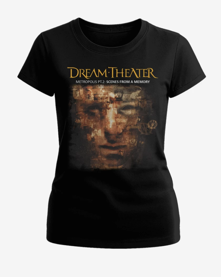 Polera de Mujer Negro de DT Metropolis PT2 Scenes From A Memory