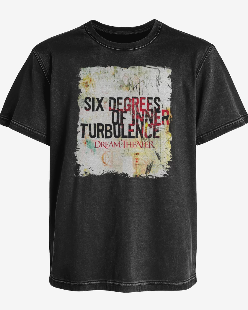 Polera desgastada DT Six Degrees Of Inner Turbulence